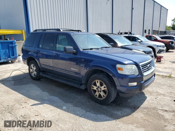 2008 Ford Explorer XLT with VIN 1FMEU73E48UA66965, listed as a Copart auction lot 63432215 with 174,356 mi miles and Salvage title. Bid and sale history available at DreamBid. Image 4.