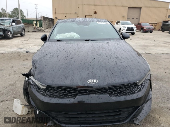 2021 Kia K5 GT-Line with VIN 5XXG64J28MG068197, listed as a Copart auction lot 46208885 with 160,989 mi miles and Salvage Title. Bid and sale history available at carsss.com. Image 5.
