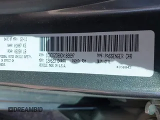 2012 Dodge Avenger SXT with VIN 1C3CDZCB9CN182697, listed as a IAAI auction lot 41734348 with 108,679 mi miles and . Bid and sale history available at DreamBid. Image 9.