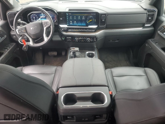 2023 Chevrolet Silverado 1500 RST with VIN 1GCUDEE80PZ192091, listed as a Copart auction lot 44343835 with 20,776 mi miles and Salvage Title. Bid and sale history available at DreamBid. Image 8.