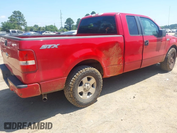2007 Ford F-150 STX with VIN 1FTRX12W37KD27646, listed as a IAAI auction lot 42259231 with 186,713 mi miles and . Bid and sale history available at DreamBid. Image 4.