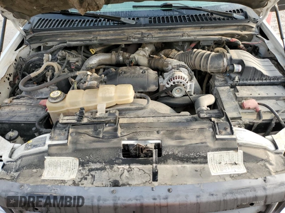 2003 Ford F-350 XL with VIN 1FTSW30F53EA65088, listed as a Copart auction lot 52454525 with 134,241 mi miles and Salvage Title. Bid and sale history available at DreamBid. Image 11.