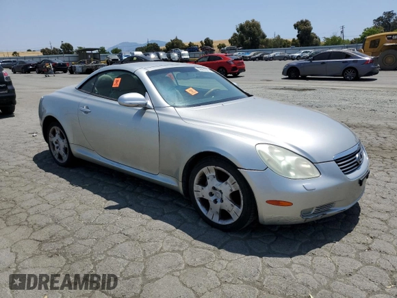 2004 Lexus SC 430 с VIN JTHFN48Y940052681, выставлен на аукционе Copart как лот 59951075 с пробегом 274 431 миль миль и Чистый • Clean title. История ставок и продаж доступна на DreamBid. Изображение 4.
