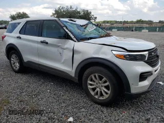 2021 Ford Explorer with VIN 1FMSK8BH3MGA78382, listed as a Copart auction lot 68012424 with 38,881 mi miles and Non repairable. Bid and sale history available at DreamBid. Image 4.