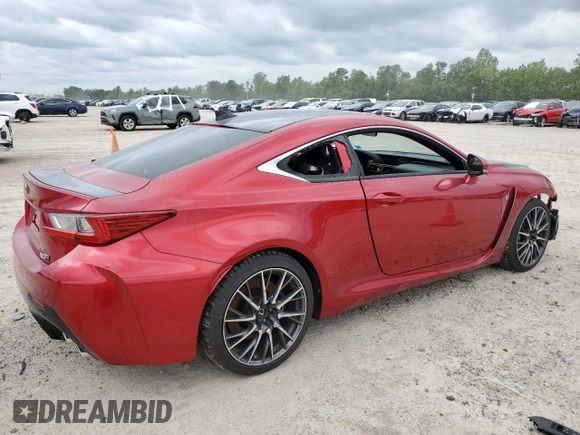 2015 Lexus RC F F z VIN JTHHP5BC6F5003191, wystawiony jako Copart lot #48727033 z przebiegiem Nie podano mil oraz . Historia ofert i sprzedaży dostępna na DreamBid. Obrazek 3.