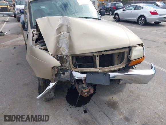 1999 Ford Ranger XL with VIN 1FTYR10V1XTA41899, listed as a IAAI auction lot 41654635 with 150,444 mi miles. Bid and sale history available at carsss.com. Image 6.