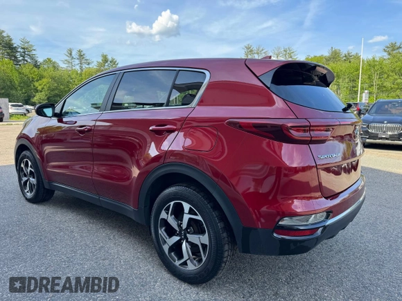 2021 Kia Sportage LX z VIN KNDPMCAC0M7906613, wystawiony jako Copart lot #59042605 z przebiegiem 183 811 mil mil oraz Czysty tytuł • Clean title. Historia ofert i sprzedaży dostępna na DreamBid. Obrazek 3.