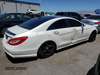 2014 Mercedes-Benz CLS-Class CLS 550 with VIN WDDLJ7DB9EA098998, listed as a Copart auction lot 57313054 with 146,674 mi miles and Salvage Title. Bid and sale history available at carsss.com. Image 3.