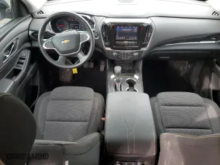 2021 Chevrolet Traverse LS with VIN 1GNEVFKW7MJ136581, listed as a Copart auction lot 84253424 with 65,503 mi miles and Salvage Title. Bid and sale history available at carsss.com. Image 8.