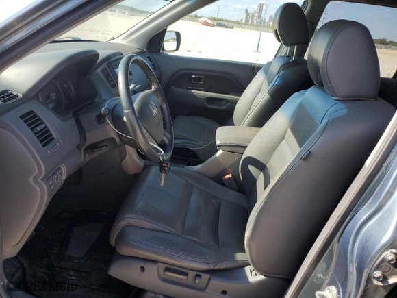 2007 Honda Pilot EX-L with VIN 5FNYF18577B023634, listed as a Copart auction lot 80378064 with 201,619 mi miles and Salvage Title. Bid and sale history available at carsss.com. Image 7.