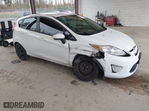 2013 Ford Fiesta S with VIN 3FADP4TJ4DM226897, listed as a IAAI auction lot 41916651 with 56,714 mi miles and . Bid and sale history available at DreamBid. Image 1.
