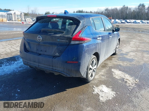 2019 Nissan LEAF SL Plus with VIN 1N4BZ1CP3KC320319, listed as a IAAI auction lot 41467513 with 53,702 mi miles and . Bid and sale history available at DreamBid. Image 4.