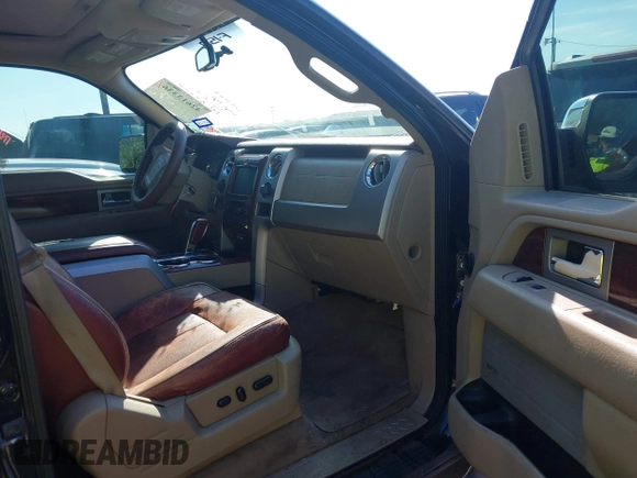 2009 Ford F-150 XL with VIN 1FTPW14V49KB37551, listed as a IAAI auction lot 42613336 with 248,950 mi miles and . Bid and sale history available at DreamBid. Image 5.