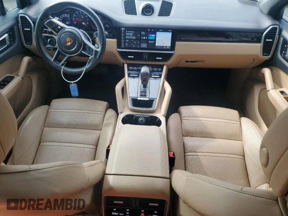 2020 Porsche Cayenne Turbo S E-Hybrid with VIN WP1AA2AY6LDA01554, listed as a Copart auction lot 44673275 with 57,152 mi miles and Salvage title. Bid and sale history available at DreamBid. Image 8.