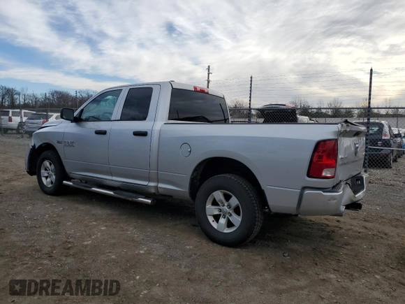 2016 Ram 1500 Tradesman z VIN 1C6RR7FT7GS411554, wystawiony jako Copart lot #48020435 z przebiegiem 128 679 mil mil oraz Szkoda całkowita • Salvage title. Historia ofert i sprzedaży dostępna na DreamBid. Obrazek 2.