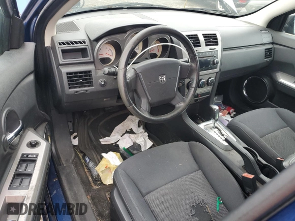 2009 Dodge Avenger SXT with VIN 1B3LC56B09N519917, listed as a Copart auction lot 85492024 with 186,290 mi miles and Salvage Title. Bid and sale history available at DreamBid. Image 8.