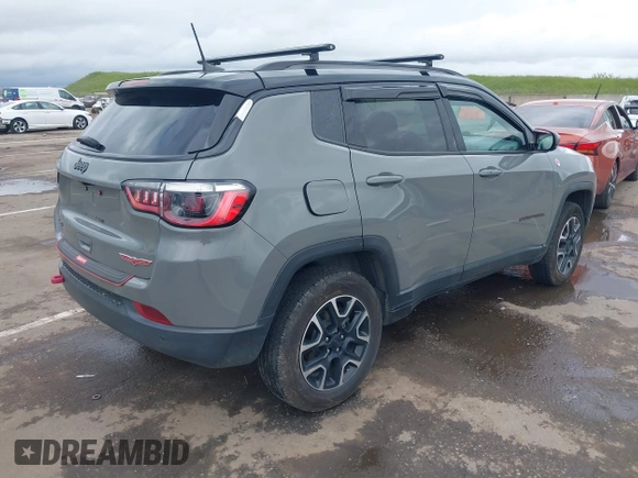 2021 Jeep Compass Trailhawk с VIN 3C4NJDDB0MT512095, выставлен на аукционе IAAI как лот 41940103 с пробегом 78 655 миль миль и . История ставок и продаж доступна на DreamBid. Изображение 4.