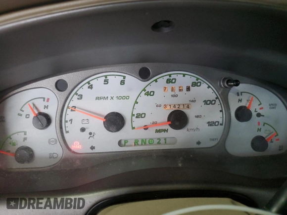 2003 Ford Explorer Sport Trac XLS with VIN 1FMZU67E23UA18380, listed as a Copart auction lot 57306355 with 314,214 mi miles and Clean title. Bid and sale history available at DreamBid. Image 9.