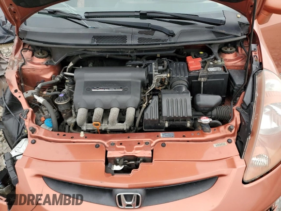 2007 Honda Fit Sport with VIN JHMGD38687S017896, listed as a Copart auction lot 51041155 with 184,977 mi miles and Salvage Title. Bid and sale history available at carsss.com. Image 13.