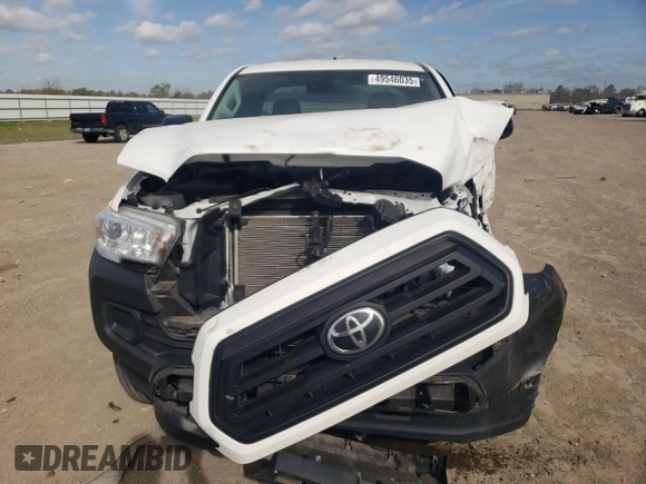 2023 Toyota Tacoma SR with VIN 3TYRX5GN2PT083718, listed as a Copart auction lot 49546035 with 23,005 mi miles and Salvage title. Bid and sale history available at DreamBid. Image 5.