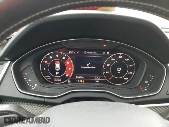2018 Audi SQ5 Prestige with VIN WA1C4AFY0J2024948, listed as a Copart auction lot 43245814 with 71,669 mi miles and . Bid and sale history available at DreamBid. Image 9.