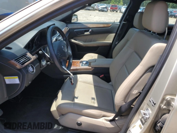 2012 Mercedes-Benz E 350 Luxury with VIN WDDHF5KB0CA567925, listed as a Copart auction lot 59439565 with 80,467 mi miles and Salvage title. Bid and sale history available at DreamBid. Image 7.