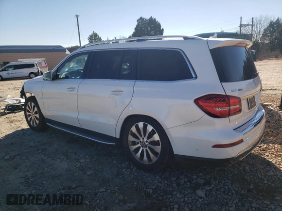 2018 Mercedes-Benz GLS with VIN 4JGDF6EE4JB156874, listed as a Copart auction lot 38914333 with 40,922 mi miles. Bid and sale history available at carsss.com. Image 2.