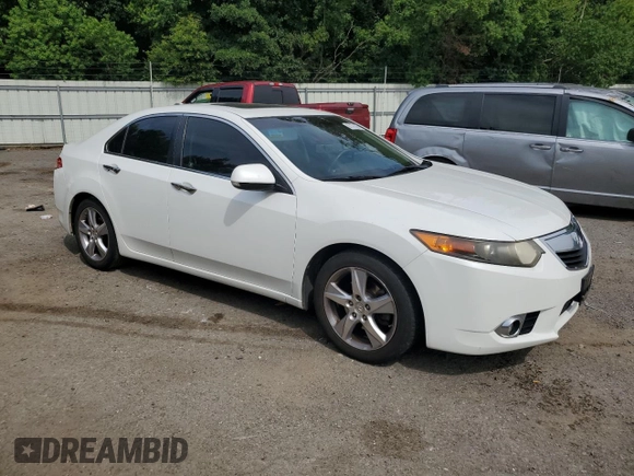 2013 Acura TSX Technology with VIN JH4CU2F60DC014153, listed as a Copart auction lot 62101505 with 129,712 mi miles and Salvage title. Bid and sale history available at DreamBid. Image 4.
