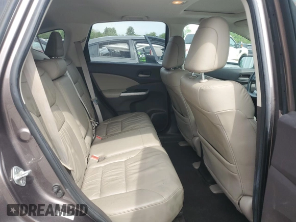2013 Honda CR-V EX-L z VIN 5J6RM4H76DL080858, wystawiony jako Copart lot #57530215 z przebiegiem 152 046 mil mil oraz Szkoda całkowita • Salvage title. Historia ofert i sprzedaży dostępna na DreamBid. Obrazek 11.