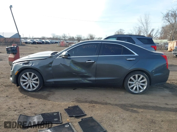2014 Cadillac ATS Luxury AWD z VIN 1G6AH5RX6E0140302, wystawiony jako IAAI lot #41843454 z przebiegiem 125 388 mil mil oraz . Historia ofert i sprzedaży dostępna na DreamBid. Obrazek 14.