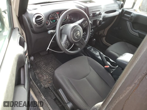 2017 Jeep Wrangler Willys Wheeler with VIN 1C4AJWAG8HL604146, listed as a Copart auction lot 79485174 with 24,888 mi miles and Salvage Title. Bid and sale history available at DreamBid. Image 8.