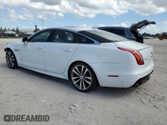 2018 Jaguar XJ with VIN SAJWA1C74J8W15533, listed as a Copart auction lot 74861673 with 46,399 mi miles. Bid and sale history available at carsss.com. Image 2.