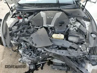 2018 Infiniti Q50 3.0t SPORT with VIN JN1EV7AR9JM436033, listed as a Copart auction lot 48145445 with 0 mi miles and Salvage Title. Bid and sale history available at carsss.com. Image 12.
