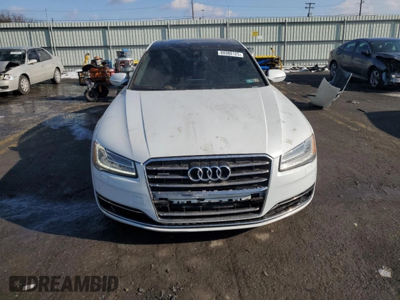 2016 Audi A8 3.0T with VIN WAU34AFD7GN008642, listed as a Copart auction lot 88980125 with 78,861 mi miles and Salvage title. Bid and sale history available at DreamBid. Image 5.