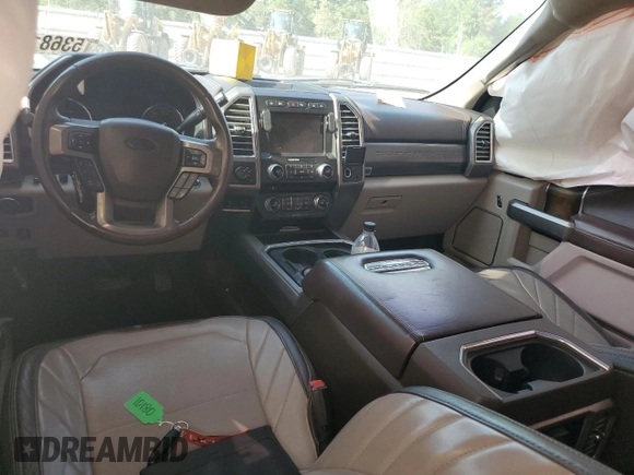 2018 Ford F-350 XL with VIN 1FT8W3DT1JEB36214, listed as a Copart auction lot 53681475 with Not Provided miles and Salvage Title. Bid and sale history available at DreamBid. Image 8.