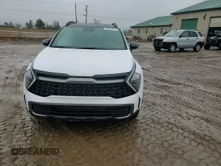 2024 Kia Sportage X-Line with VIN 5XYK6CDF6RG184553, listed as a Copart auction lot 78431414 with 7,144 mi miles and Salvage Title. Bid and sale history available at carsss.com. Image 12.