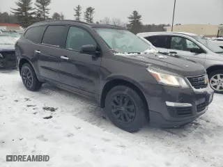 2016 Chevrolet Traverse LS with VIN 1GNKRFKD0GJ209252, listed as a Copart auction lot 44239425 with 227,526 mi miles and Clean Title. Bid and sale history available at carsss.com. Image 4.