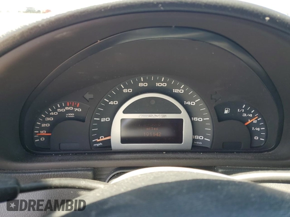 2002 Mercedes-Benz C z VIN WDBRF65JX2F142932, wystawiony jako Copart lot #56561925 z przebiegiem 191 142 mil mil oraz Szkoda całkowita • Salvage title. Historia ofert i sprzedaży dostępna na DreamBid. Obrazek 9.