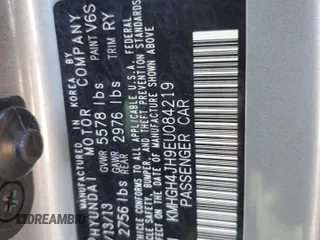 2014 Hyundai Equus Ultimate z VIN KMHGH4JH9EU084219, wystawiony jako Copart lot #45185775 z przebiegiem 89 885 mil mil oraz Szkoda całkowita • Salvage title. Historia ofert i sprzedaży dostępna na DreamBid. Obrazek 14.