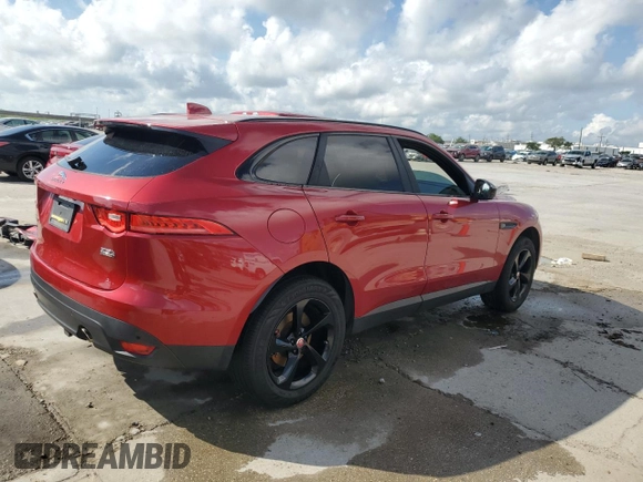 2019 Jaguar F-Pace 25t Premium with VIN SADCJ2FX0KA397415, listed as a Copart auction lot 54487285 with 92,586 mi miles and Non repairable. Bid and sale history available at DreamBid. Image 3.