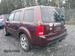 2015 Honda Pilot EX-L with VIN 5FNYF4H55FB033031, listed as a IAAI auction lot 41979525 with 150,690 mi miles and . Bid and sale history available at carsss.com. Image 3.