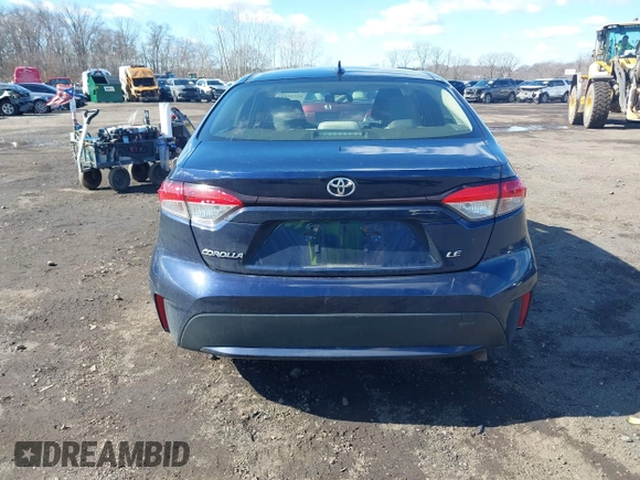 2021 Toyota Corolla LE with VIN JTDEPMAE7MJ150092, listed as a IAAI auction lot 41744119 with 82,203 mi miles and . Bid and sale history available at DreamBid. Image 17.
