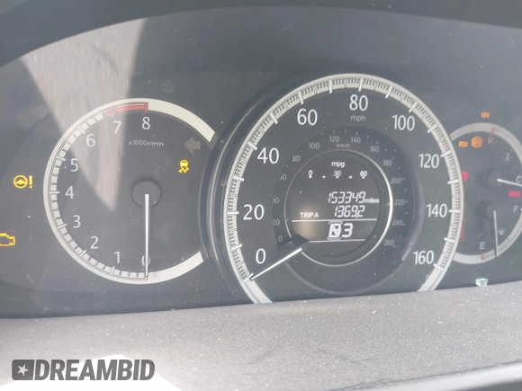 2015 Honda Accord EX-L с VIN 1HGCR2F83FA159370, выставлен на аукционе IAAI как лот 39144513 с пробегом 153 349 миль миль и . История ставок и продаж доступна на DreamBid. Изображение 7.