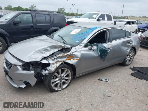 2014 Mazda Mazda6 i Touring with VIN JM1GJ1V59E1105417, listed as a IAAI auction lot 41963071 with 167,985 mi miles. Bid and sale history available at carsss.com. Image 17.