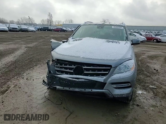2014 Mercedes-Benz M 350 with VIN 4JGDA5HB0EA350615, listed as a Copart auction lot 85303364 with Not Provided miles and Non Repairable. Bid and sale history available at DreamBid. Image 12.