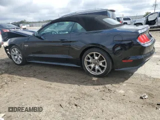 2015 Ford Mustang GT Premium with VIN 1FATP8FF8F5402773, listed as a Copart auction lot 46169535 with 80,822 mi miles and Salvage title. Bid and sale history available at DreamBid. Image 2.