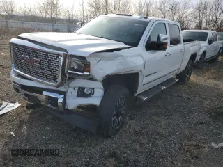 2016 GMC Sierra 3500HD Denali z VIN 1GT42YE89GF303097, wystawiony jako Copart lot #80845044 z przebiegiem 177 220 mil mil oraz Czysty tytuł • Clean title. Historia ofert i sprzedaży dostępna na DreamBid. Obrazek 1.
