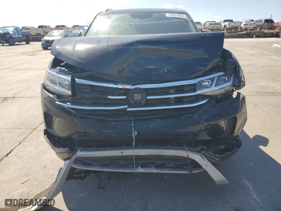 2023 Volkswagen Atlas Cross Sport 3.6L V6 SE w/Technology with VIN 1V2JE2CA6PC204816, listed as a Copart auction lot 72651884 with 61,197 mi miles and Salvage Title. Bid and sale history available at carsss.com. Image 5.