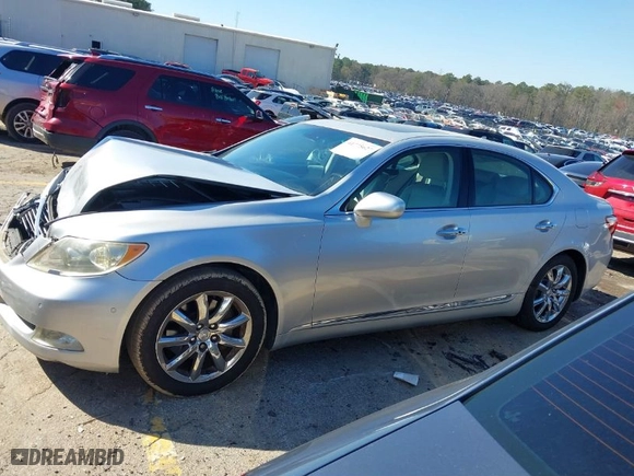 2007 Lexus LS 460 with VIN JTHBL46FX75009593, listed as a IAAI auction lot 41775627 with 115,828 mi miles. Bid and sale history available at carsss.com. Image 14.