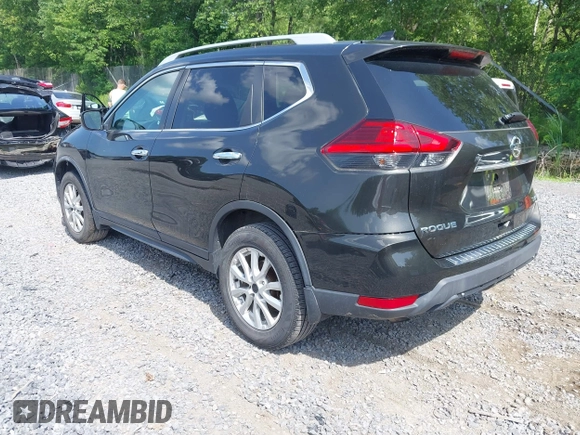 2017 Nissan Rogue SV with VIN 5N1AT2MV6HC836723, listed as a IAAI auction lot 42566712 with 156,434 mi miles and . Bid and sale history available at DreamBid. Image 3.